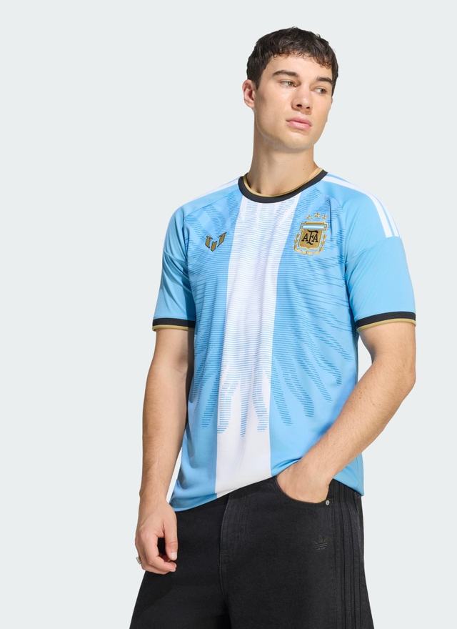 Maillot de l'Argentine porté par un joueur