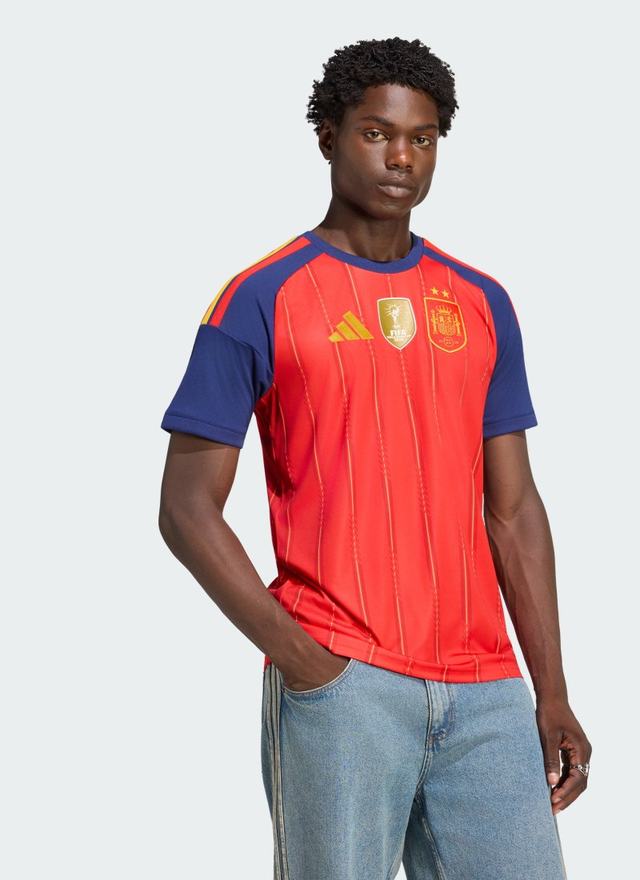 Maillot de l'Espagne porté par un joueur