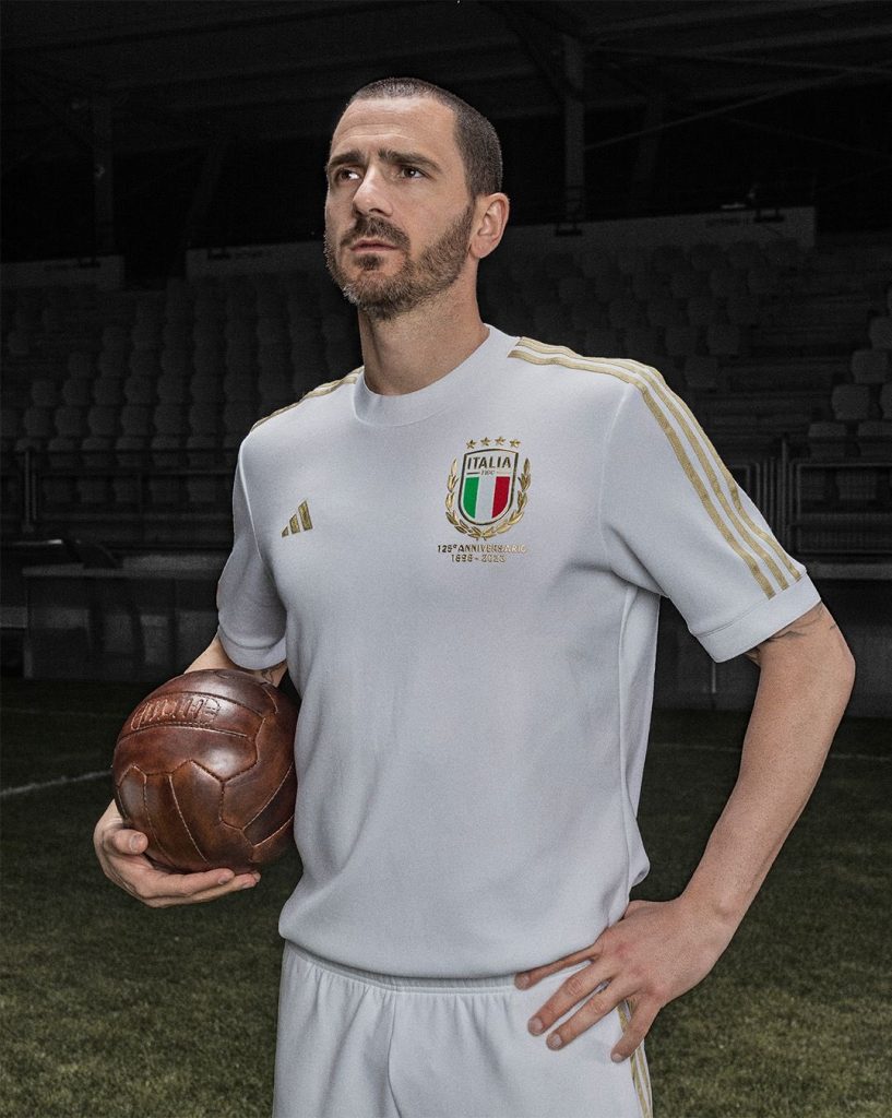 maillot foot italie 125 ans federation