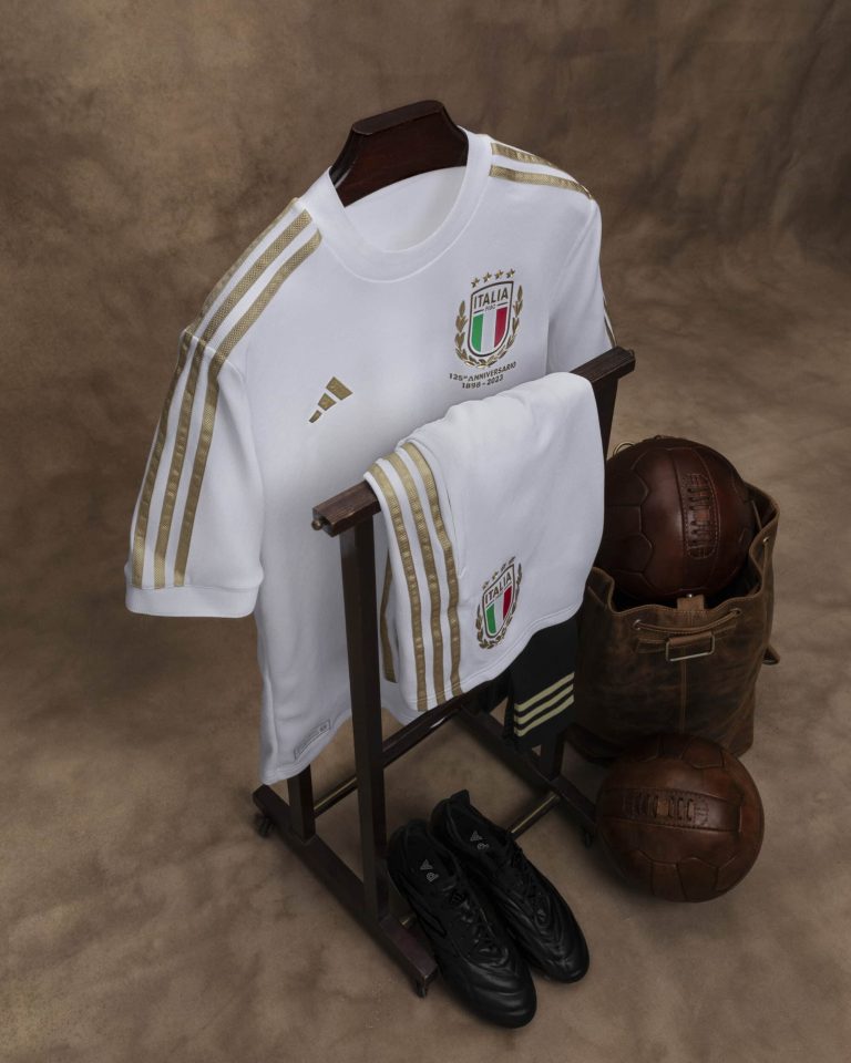 L’Italie dévoile un maillot spécial pour le 125 ans de la Squadra Azzura