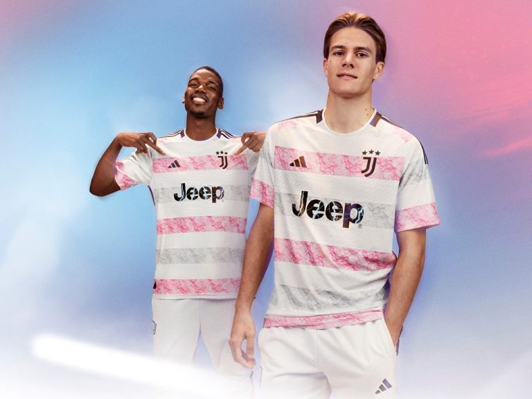 Juventus : un maillot de foot extérieur 2024 inspiré par le Monte Rosa