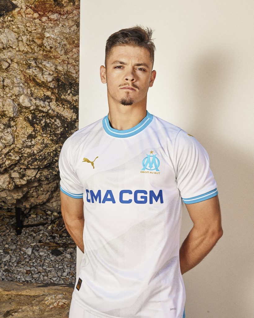 Maillot Domicile Olympique de Marseille 2023/24 : un hommage à la terre