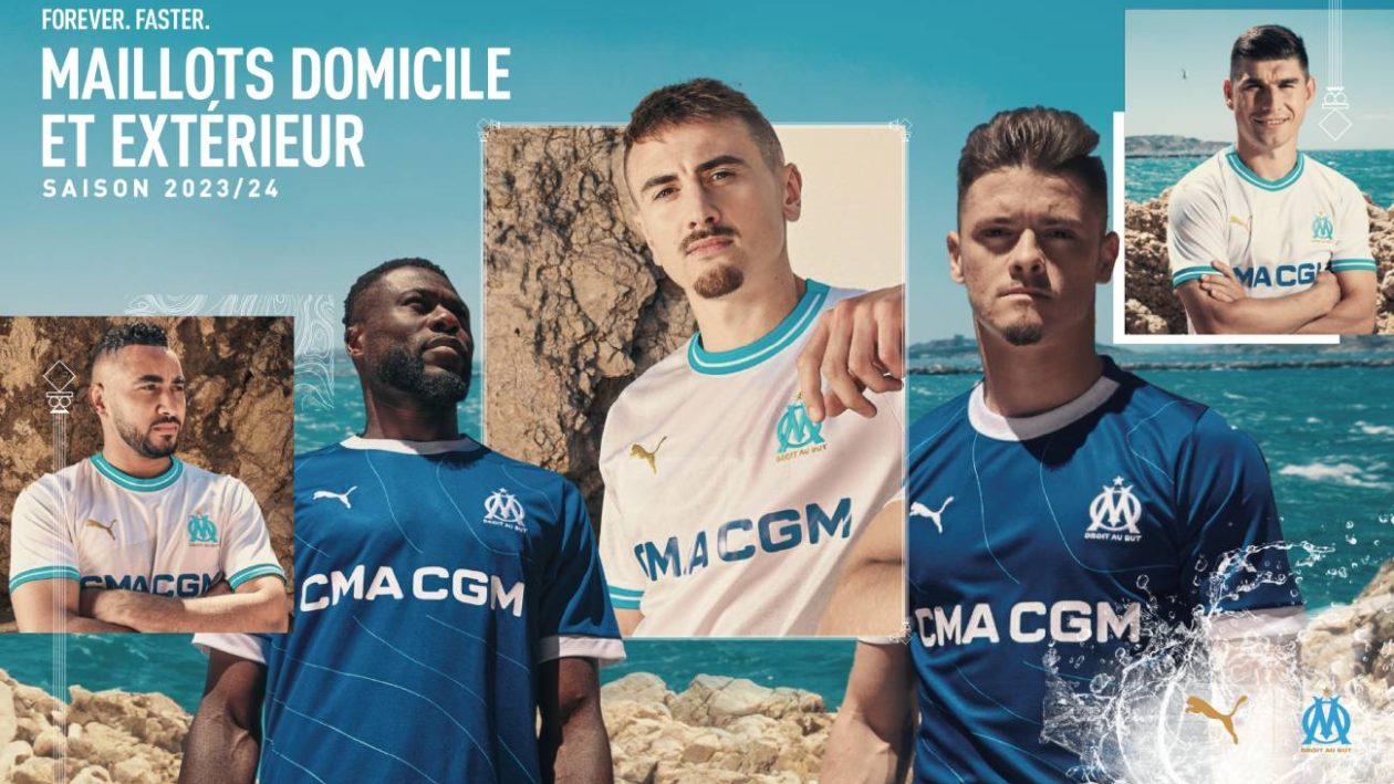 Nouveaux maillot Foot OM 2024