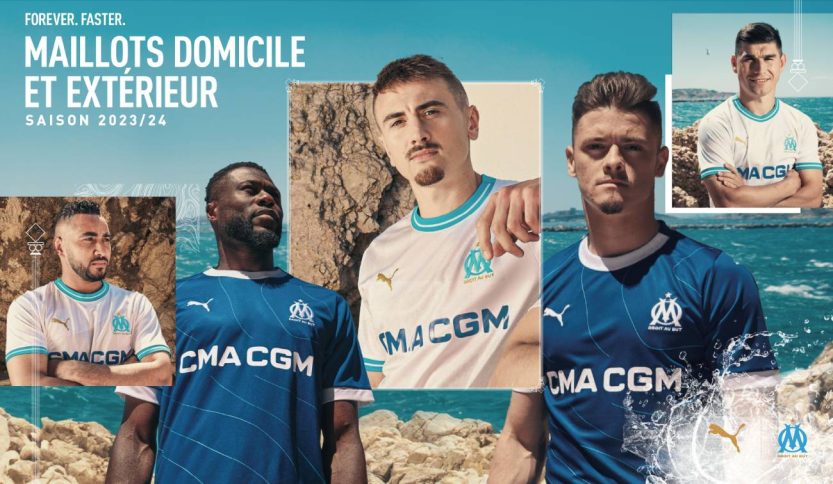 Nouveaux maillot Foot OM 2024
