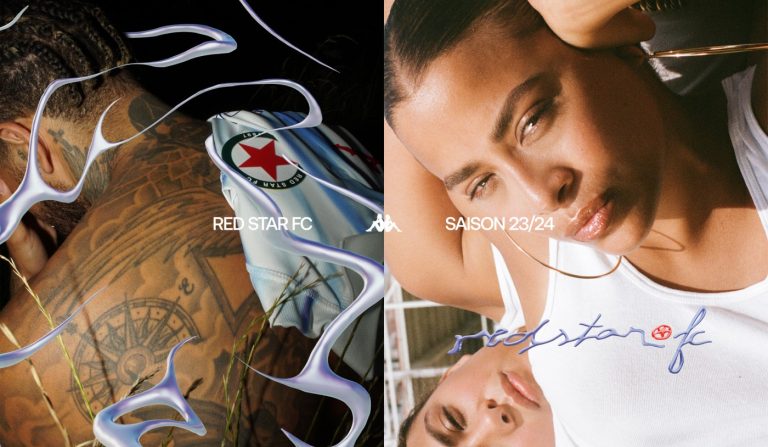 Les nouveaux maillots de foot du Red Star FC 2024 dévoilés par Kappa