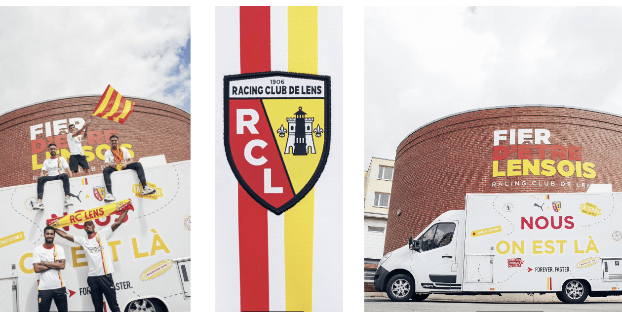 revelation maillot third RC Lens 2024