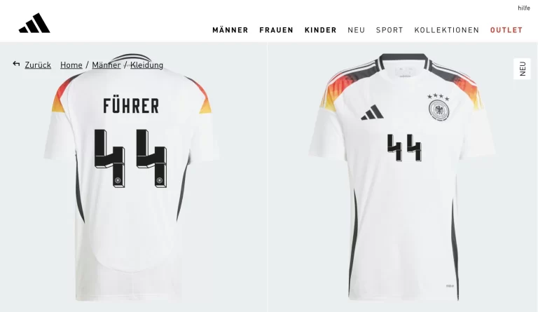 Euro 2024 : Polémique sur le flocage du Maillot de l’Allemagne