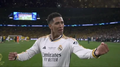 Jude Bellingham nommé ballon or 2024
