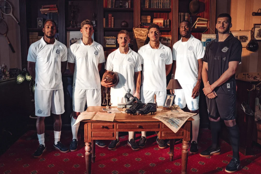 Olympique de Marseille maillot collector 125 ans du club