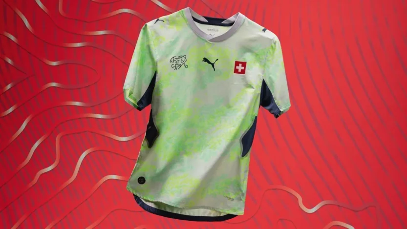 maillot exterieur Suisse 2026 Coupe du Monde